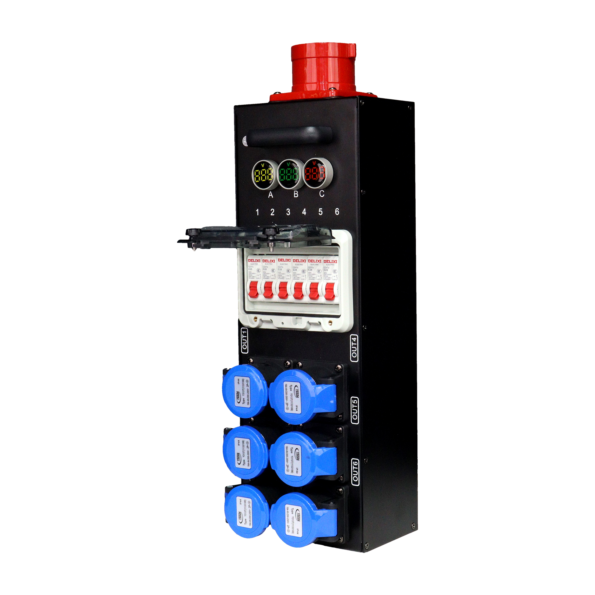 32A 5-Pin Power Distribution Box Model Name AW632A IN