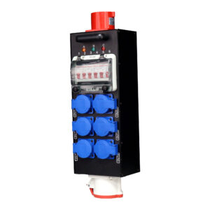 32A 5-Pin Input & Output Power Distribution Box Model Name AW6-32AIO